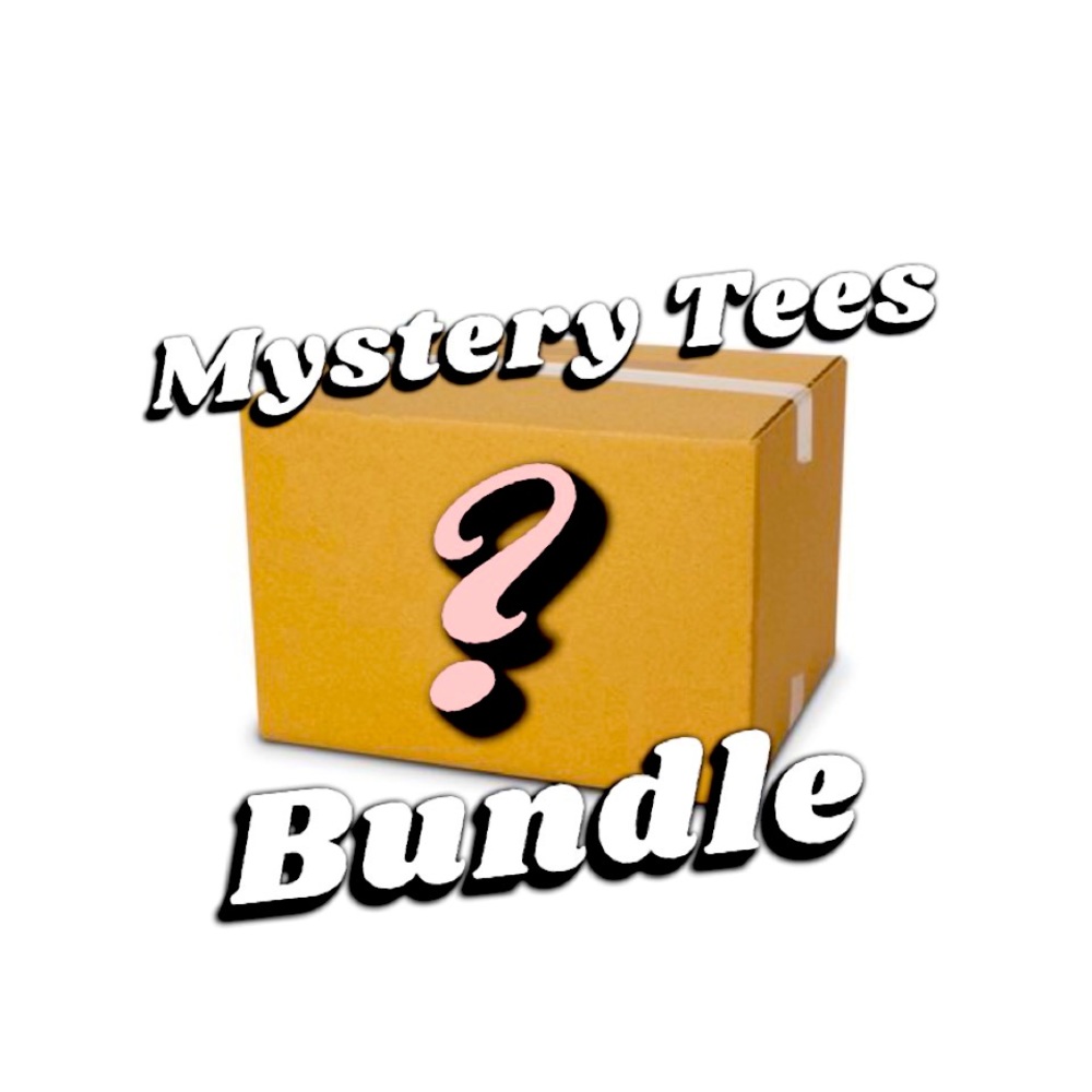 (5) Mystery Tees - size S, M, L